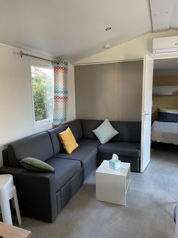 Mobil Home - Camping La Falaise นาร์บอนน์ ภายนอก รูปภาพ