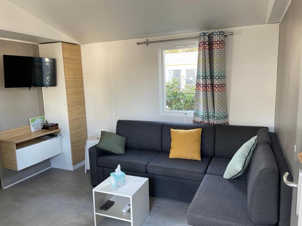 Mobil Home - Camping La Falaise นาร์บอนน์ ภายนอก รูปภาพ