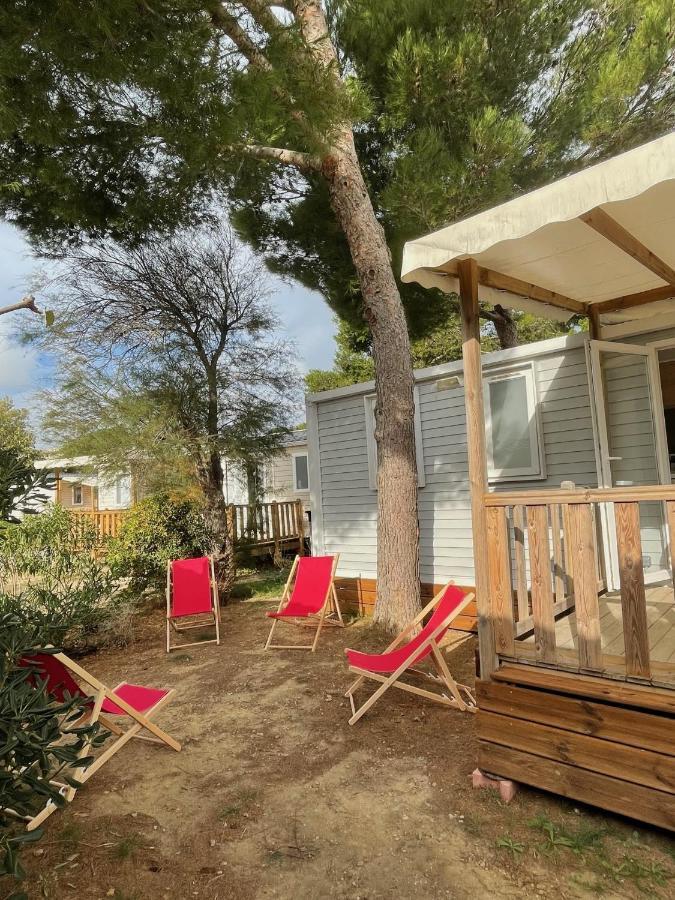 Mobil Home - Camping La Falaise นาร์บอนน์ ภายนอก รูปภาพ